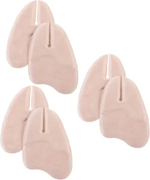 3 Pairs Adhesive Toe Cushions for Sandals Forefoot Pads for Lightweight Shock Absorbing Insoles Comfortable Foot Protection for