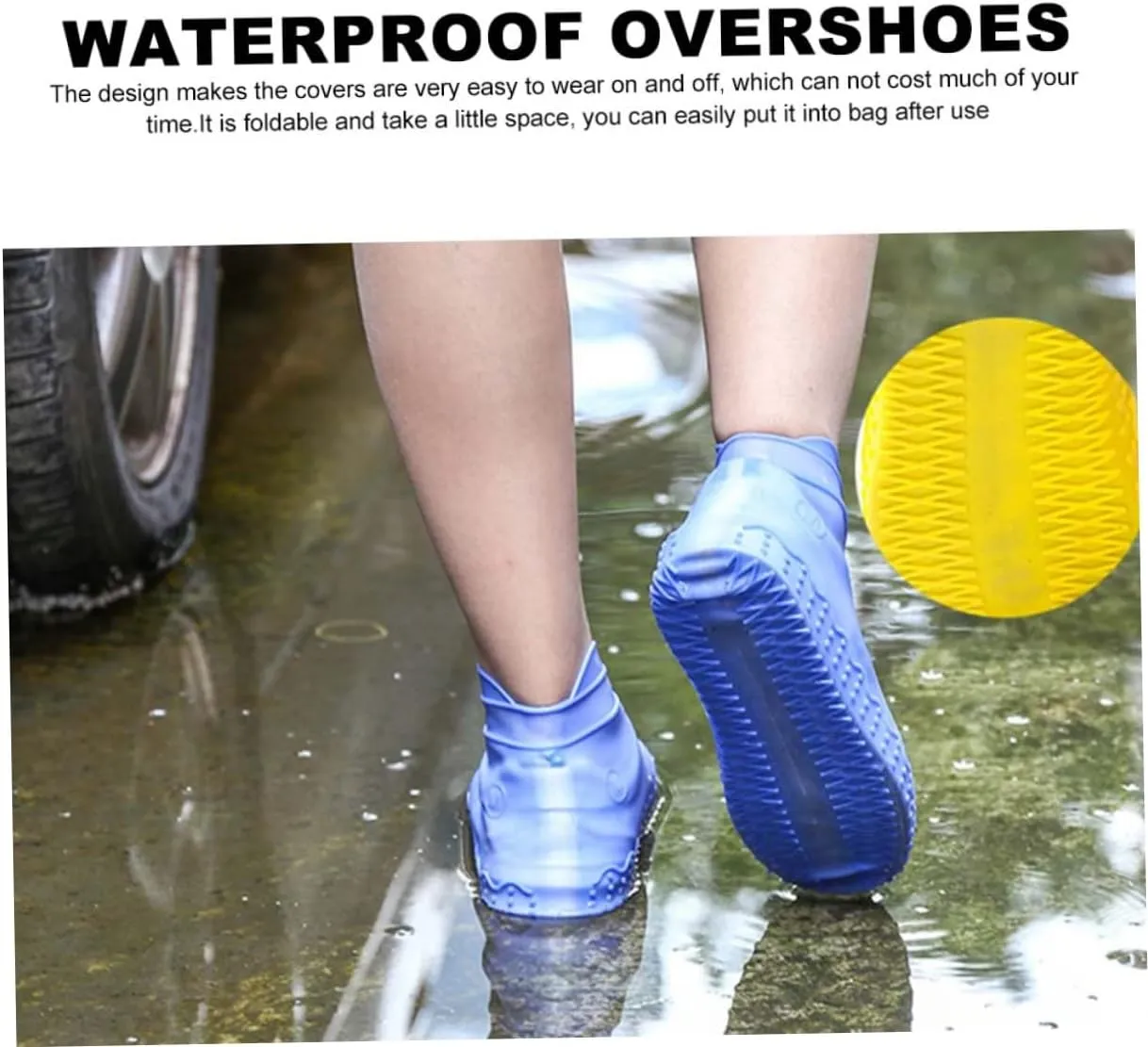 3 Pairs Shoe Cover Rain Shoes Covers Shoe Protectors Womens Sneakers Womens Athletic Shoes Rainy