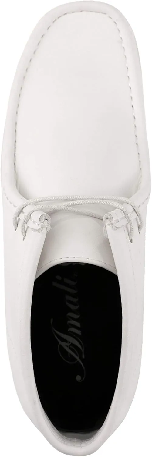 Amali Casual Chukka Boots for Men, High-Top, Lace Up Suede Men's Shoes, Desert Boots with Crepe Rubber Sole