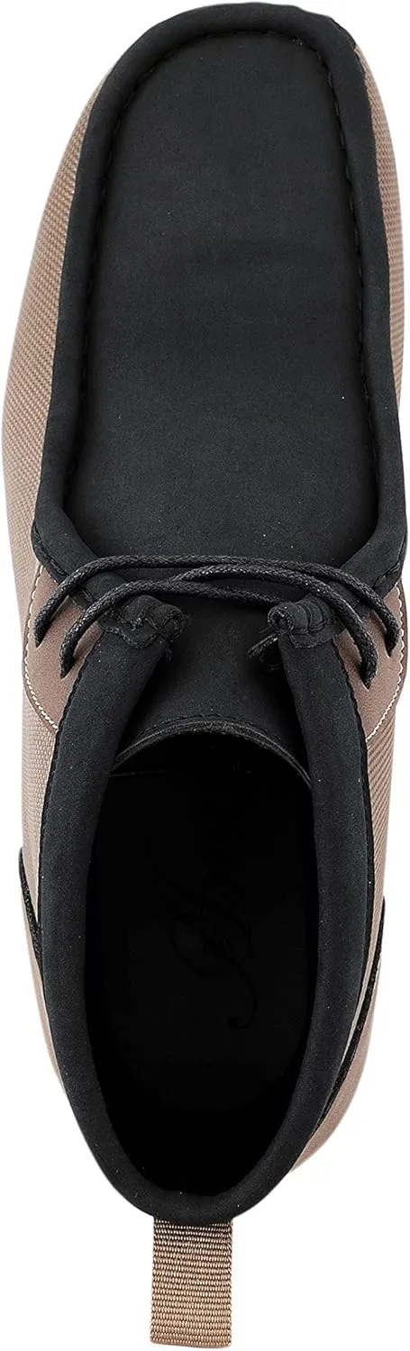 Amali Casual Chukka Boots for Men, High-Top, Lace Up Suede Men's Shoes, Desert Boots with Crepe Rubber Sole