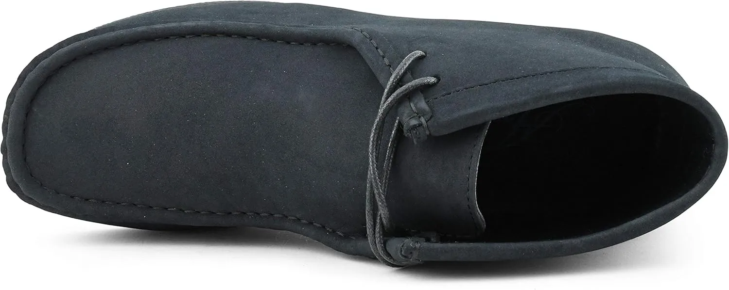 Amali Casual Chukka Boots for Men, High-Top, Lace Up Suede Men's Shoes, Desert Boots with Crepe Rubber Sole