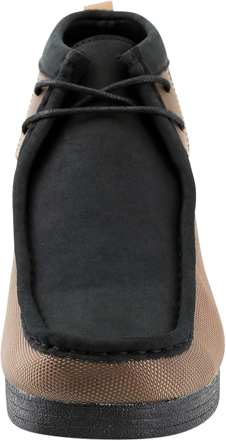Amali Casual Chukka Boots for Men, High-Top, Lace Up Suede Men's Shoes, Desert Boots with Crepe Rubber Sole
