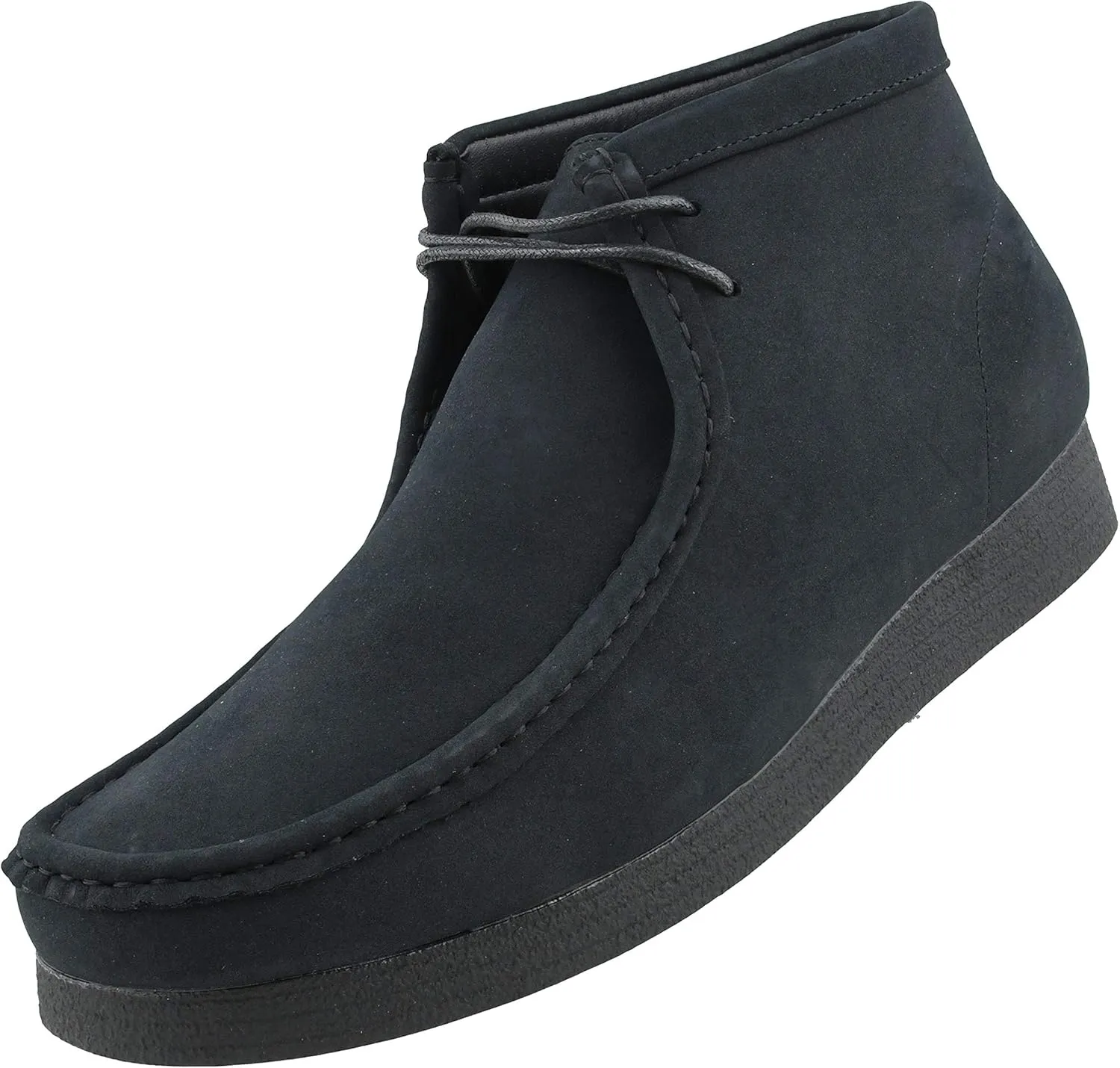 Amali Casual Chukka Boots for Men, High-Top, Lace Up Suede Men's Shoes, Desert Boots with Crepe Rubber Sole