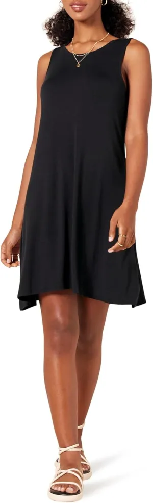 Amazon Essentials Women's Tank Swing Dress (Available in Plus Size)