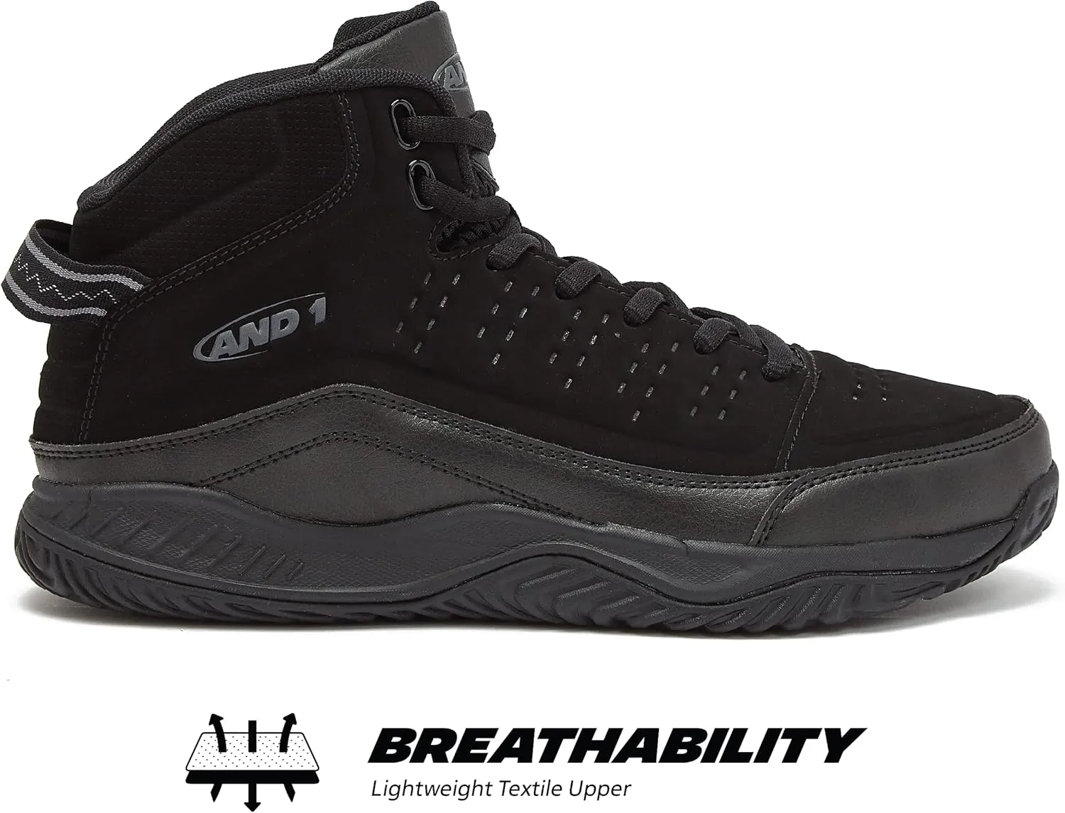 AND1 Pulse 2.0 Men’s Basketball Shoes, Indoor or Outdoor, Street or Court