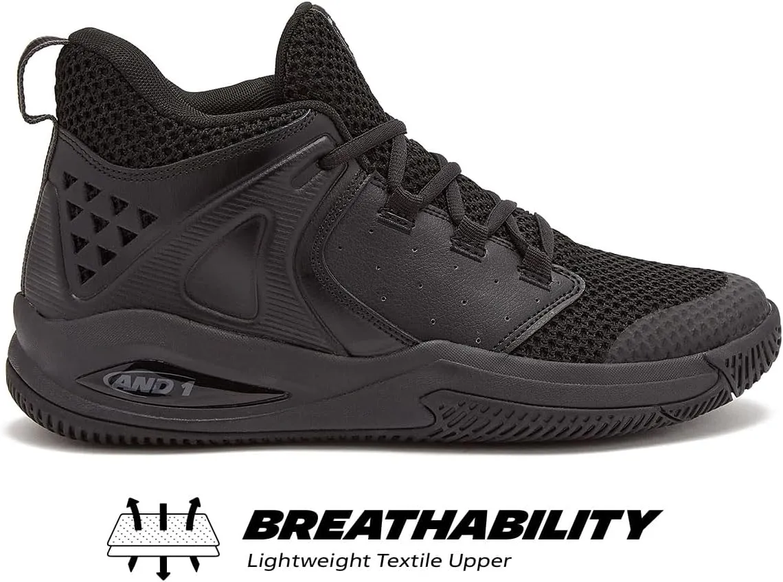 AND1 Take Off 3.0 Men’s Basketball Shoes, Indoor or Outdoor, Street or Court