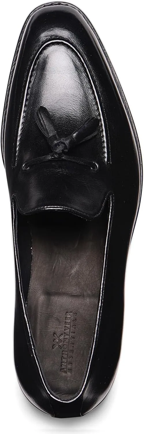 Anthony Veer Kennedy Tassel Loafer for Men | Goodyear Welt Construction | Ortholite Footbed & Recraftable Leather Sole