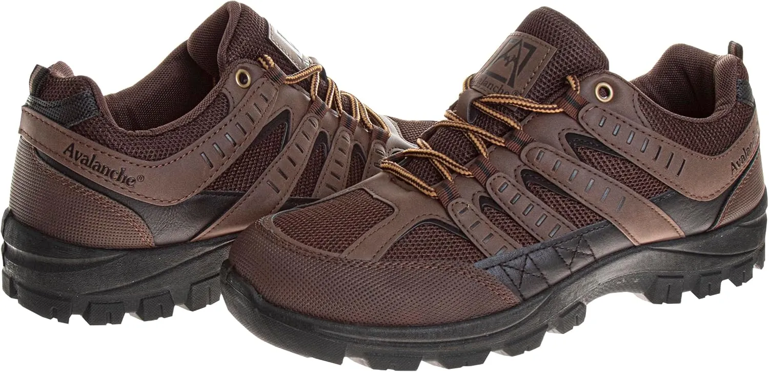 Avalanche Men's Trail Sneakers Non-Slip Breathable Lightweight Hiking Shoes