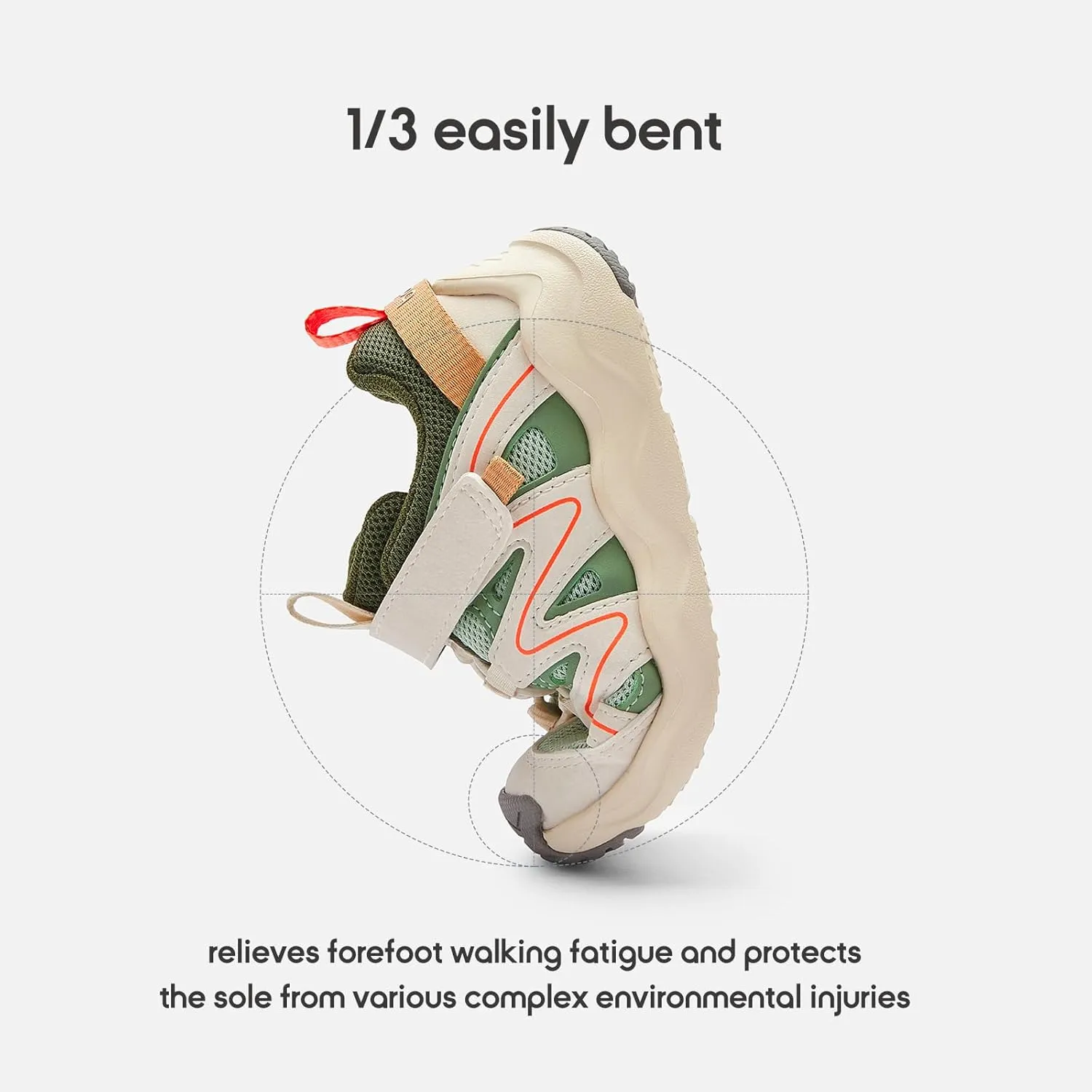 Balabala Toddler Shoes Boys Girls Barefoot Kids Breathable Walking Running Tennis Shoes Slip on Sneakers Lightweight Outdoor