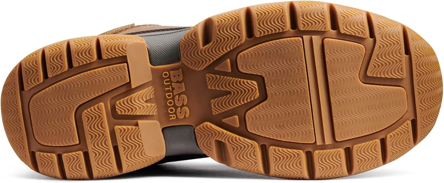 BASS OUTDOOR Women's Cushion Insole Hiking Boots – Waterproof Lace-ups