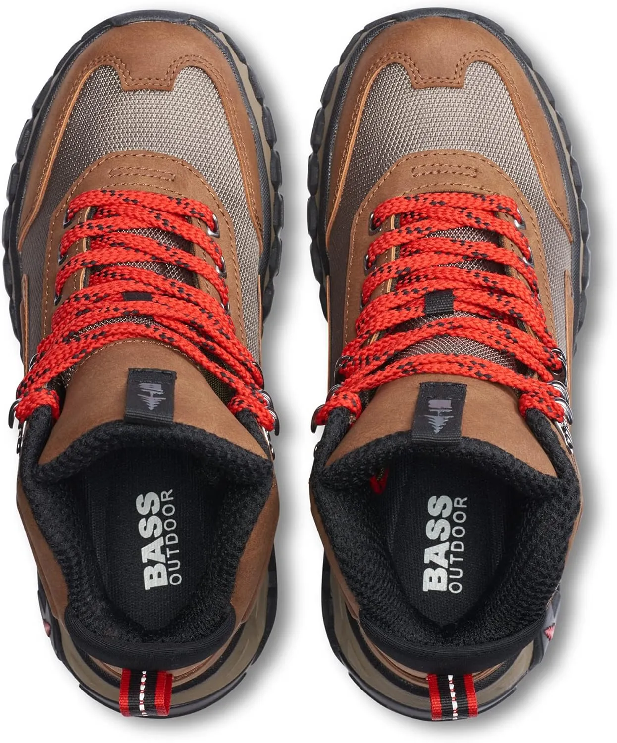 BASS OUTDOOR Women's Peak Mountain Hiking Lace-up Ankle Boots
