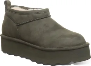 BEARPAW Women's Retro Super Shorty Boot | Women's Ankle Boot | Women's Slip On Boot | Comfortable Winter Boot | Multiple Colors & Sizes