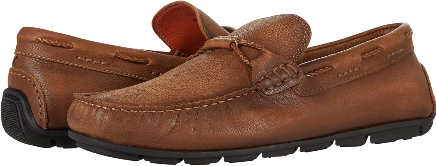 Bermuda Braid Loafer - Loafers for Men - Lace Design - Leather Upper - Loop on The Upper