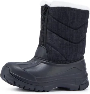 BMCiTYBM Toddler Snow Boots Boys Girls Winter Warm Shoes High Top Outdoor Sneakers for Cold Weather