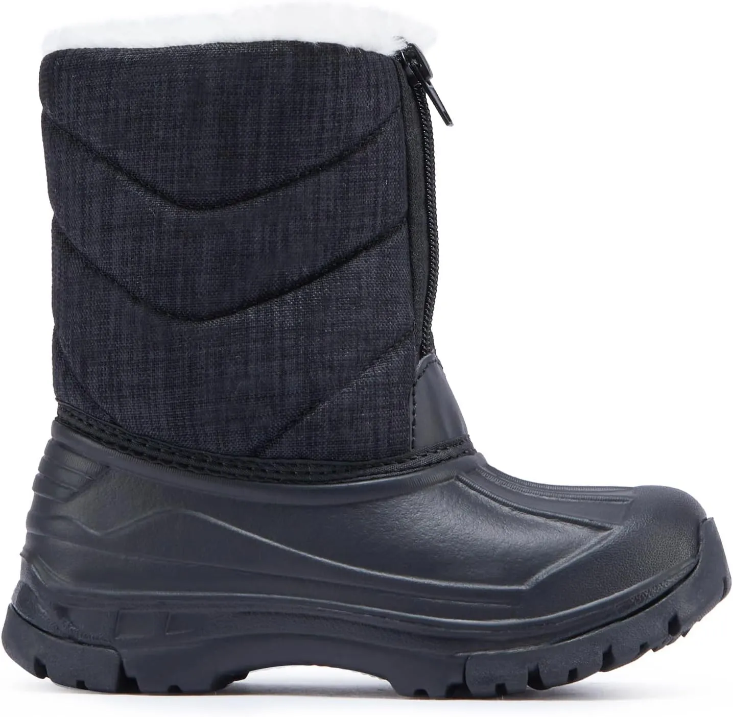 BMCiTYBM Toddler Snow Boots Boys Girls Winter Warm Shoes High Top Outdoor Sneakers for Cold Weather