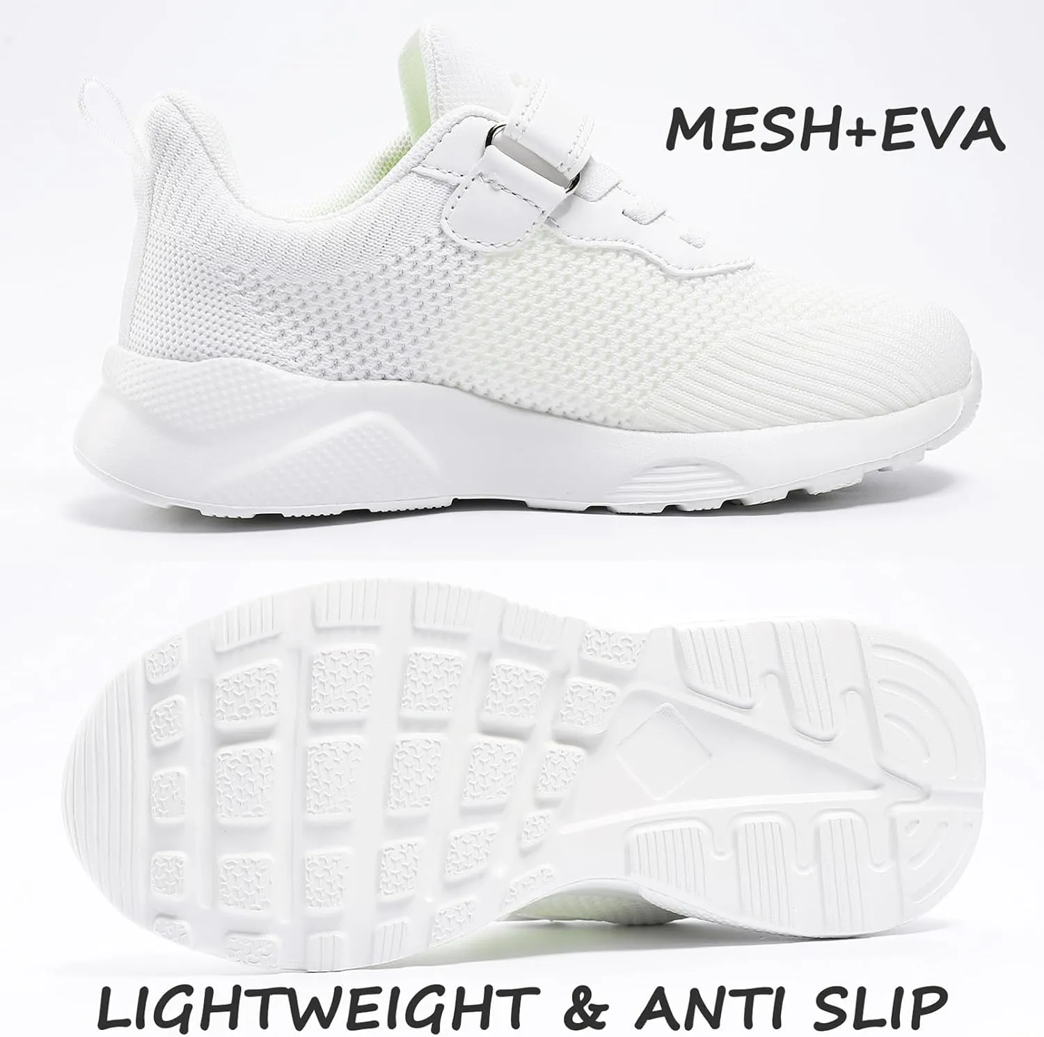 Boys Girls Tennis Shoes Kids Lightweight Breathable Sneakers Running Athletic Shoes Mesh Trainers Casual Walking Sport Footwear for Toddler/Little Kid/Big Kid
