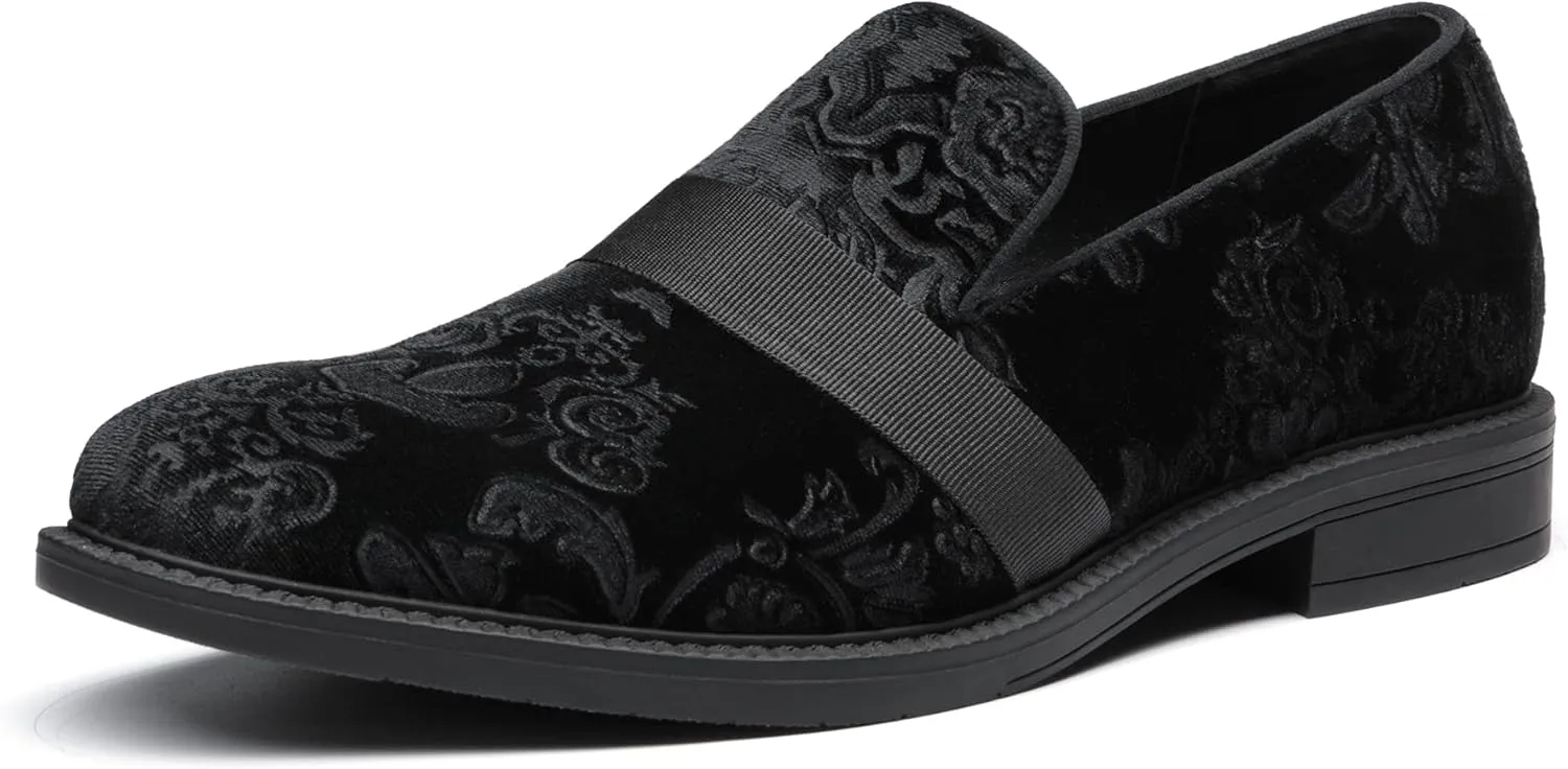 Bruno Marc Men's Dress Tuxedo Shoe Slip-on Classic Patent Leather Loafers