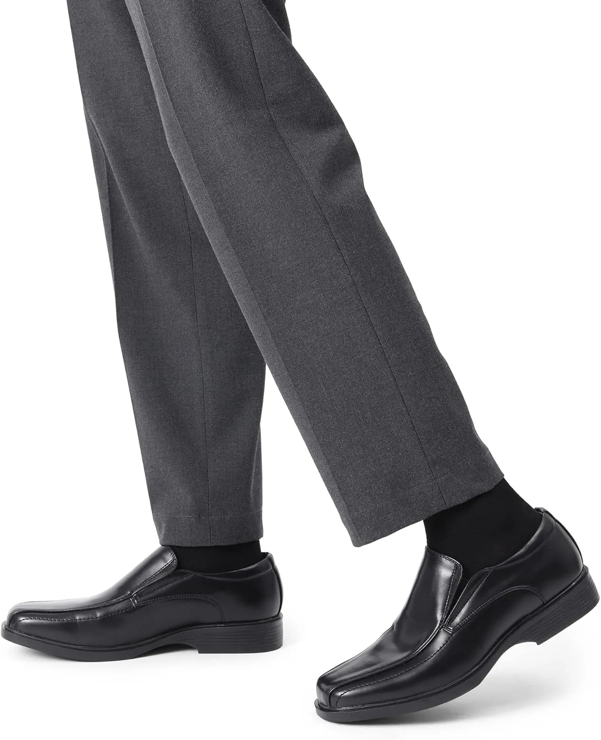 Bruno Marc Men's Square Toe Dress Loafers Formal Shoes