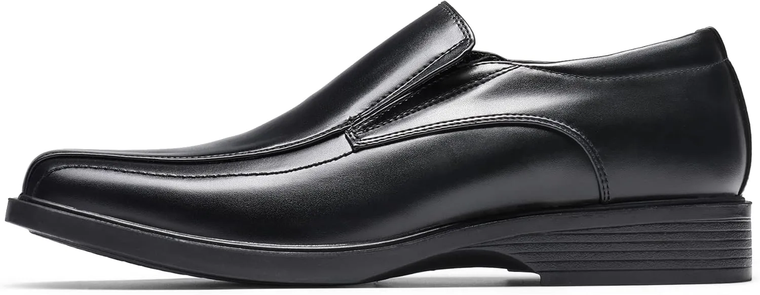 Bruno Marc Men's Square Toe Dress Loafers Formal Shoes
