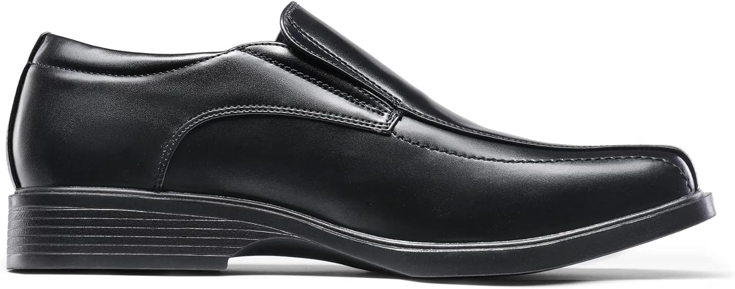 Bruno Marc Men's Square Toe Dress Loafers Formal Shoes