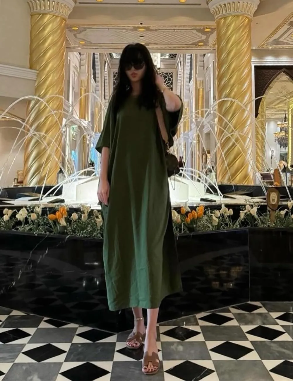 Bsubseach Women Kaftan Dresses Caftan Loungewear Maxi Dress Swimsuit Cover Up Beachwear