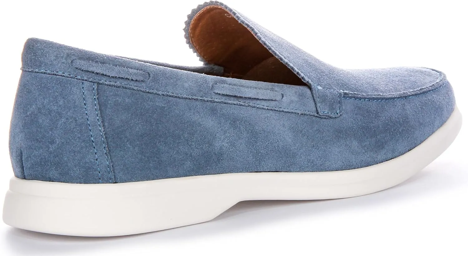 Charles Men's Suede Slip Smart Loafers, Soft Suede Leather, Casual & Smart-Casual Style