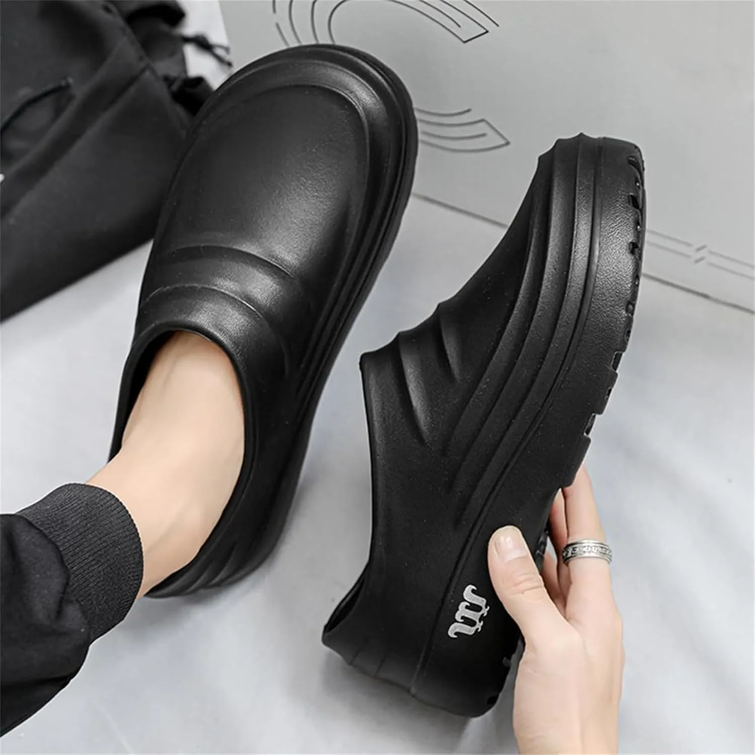 Chef Shoes for Women Armadillo Clogs Nurse Shoes Arch Support Orthopedic Sandals Lightweight Soft Cushioned Thick Sole Garden Clogs Slip On Casual Sandal Outdoors Walking Shoe