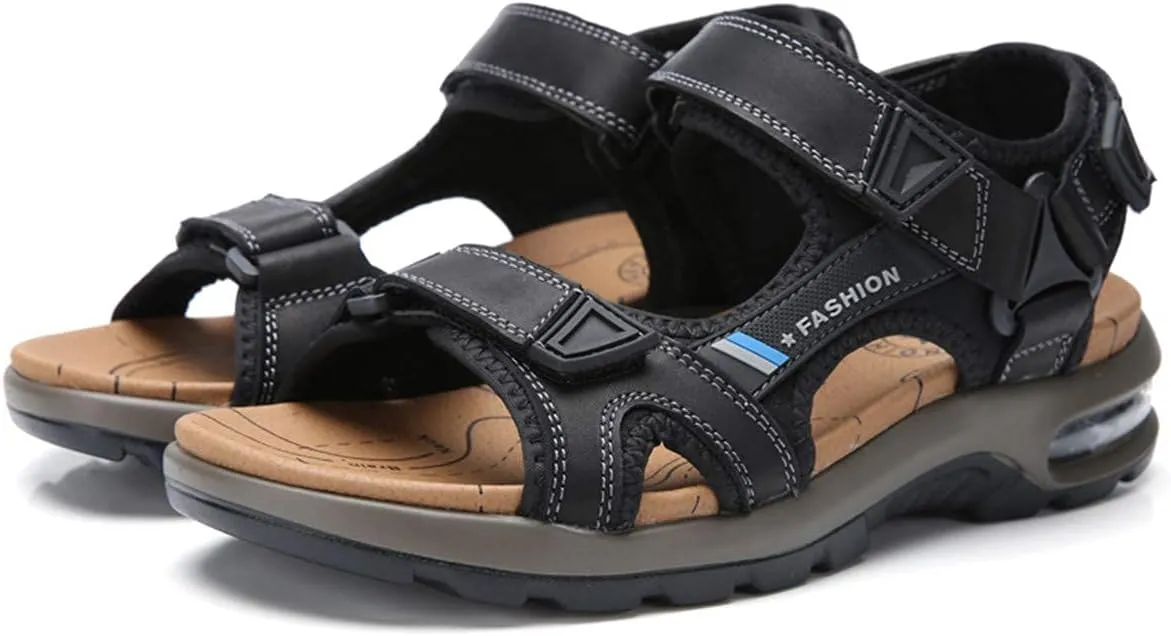ChicWind Mens Sport Sandals Air Cushion Ankle Strap Outdoor Beach Hiking Sandals