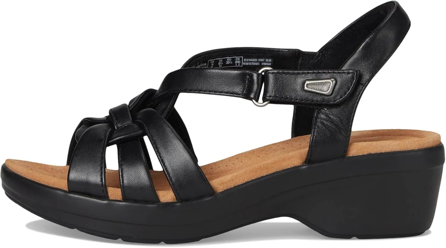 Clarks Women's Tuleah Cross Heeled Sandal