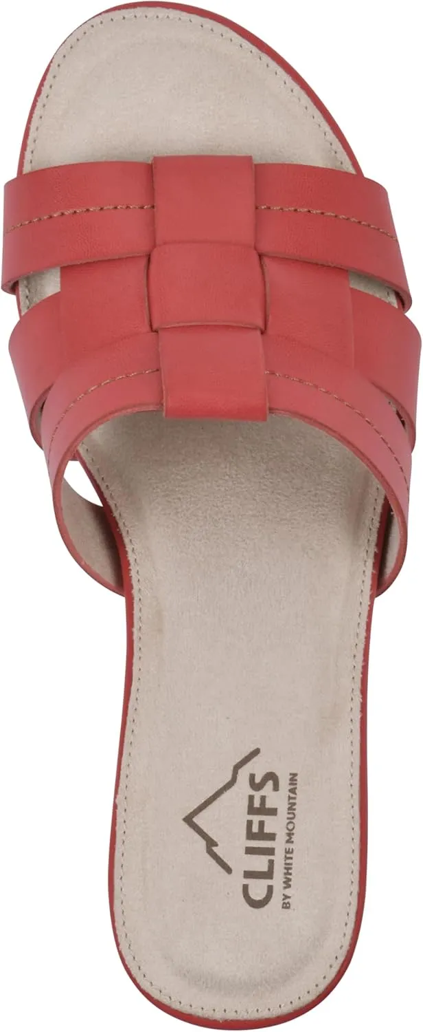 CLIFFS BY WHITE MOUNTAIN Women's Candyce Wedge Sandal