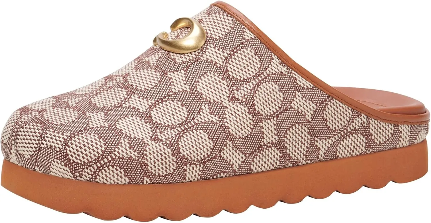 Coach Women's Hadley Signature Jacquard Slipper