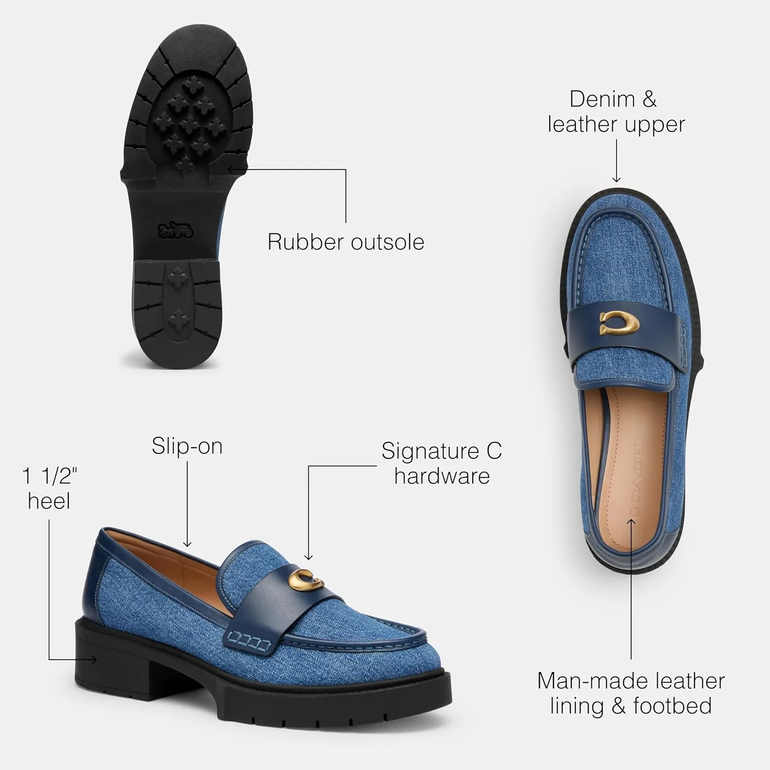 Coach Women's Leah Loafer