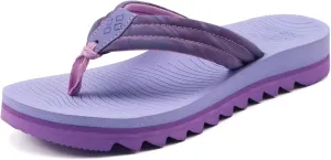 COFACE Womens Arch Support Flip Flops Yoga Mat Comfortable Thick Cushion Walking Thong Sandals Lightweight Slip On Summer Beach Slippers