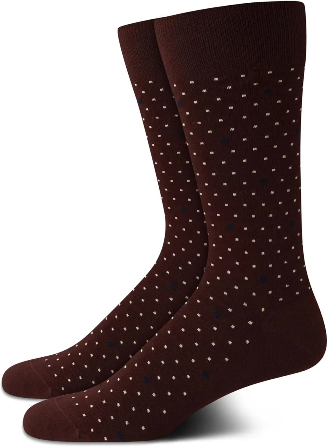 Cole Haan Men's Dress Socks - 2 Pack Soft Cotton Blend Classic Crew Socks for Men, Reinforced Heel and Toe (Shoe Size: 7-12)