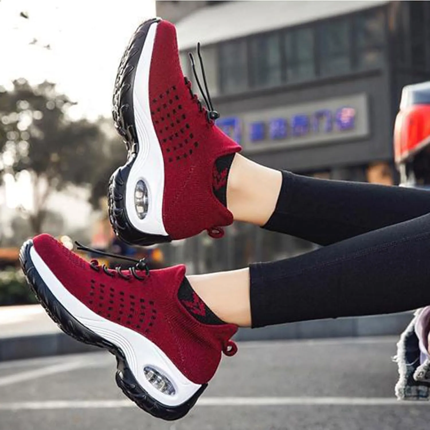Comfort Orthowear Shoes for Women Men Orthopedic Tennis Shoe Waterproof Comfortable Walking Shoes for Women with Plantar Fasciitis Air Cushion Ortho Breathable Stretch Cushion Orthopedic Sneakers