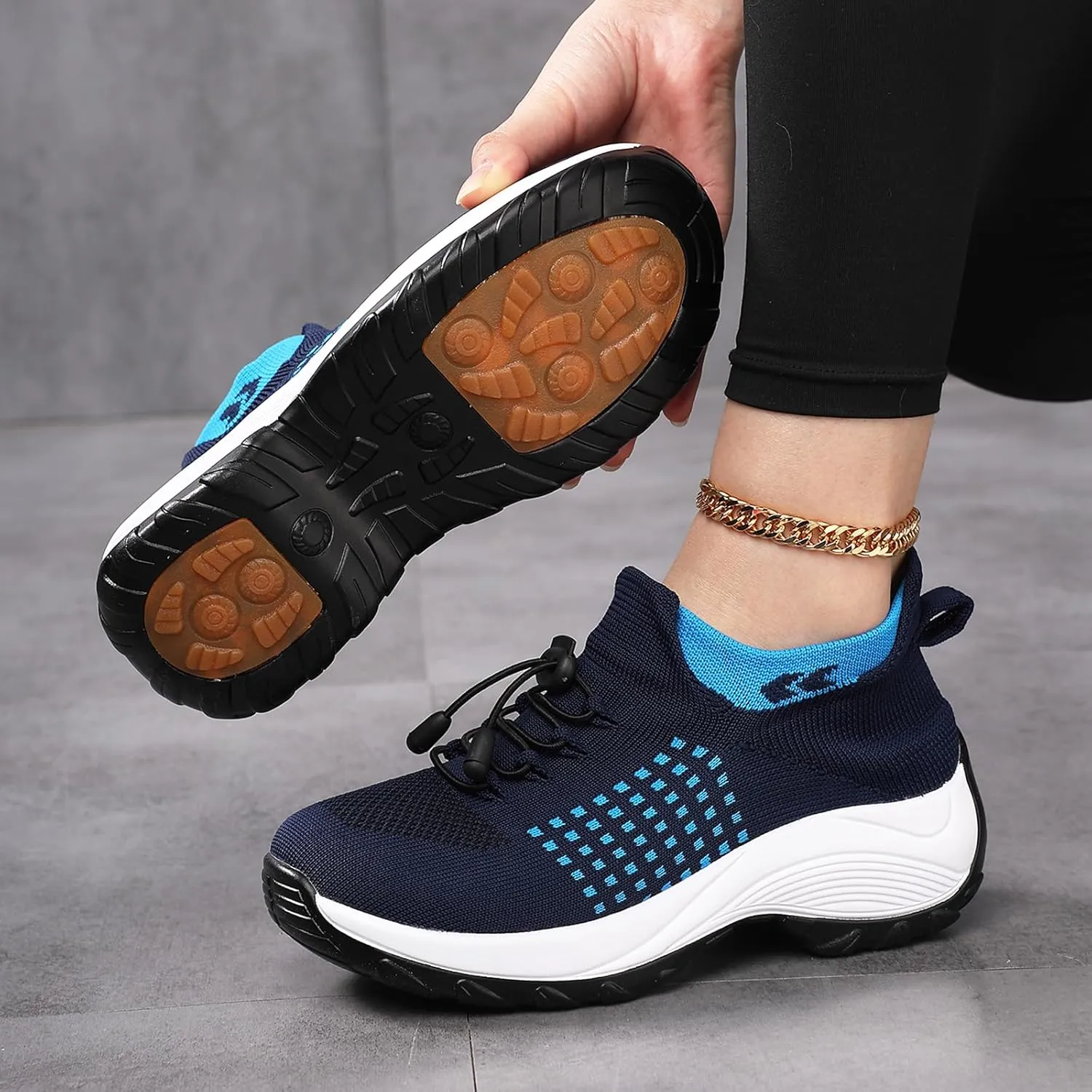 Comfort Wear Orthowear Shoes for Women Orthopedic Shoes Comfortable Walking Sneakers Breathable Non Slip Ortho Stretch Cushion Shoe Lightweight Casual Footwear Water Resistant Mesh Sneakers Outdoor