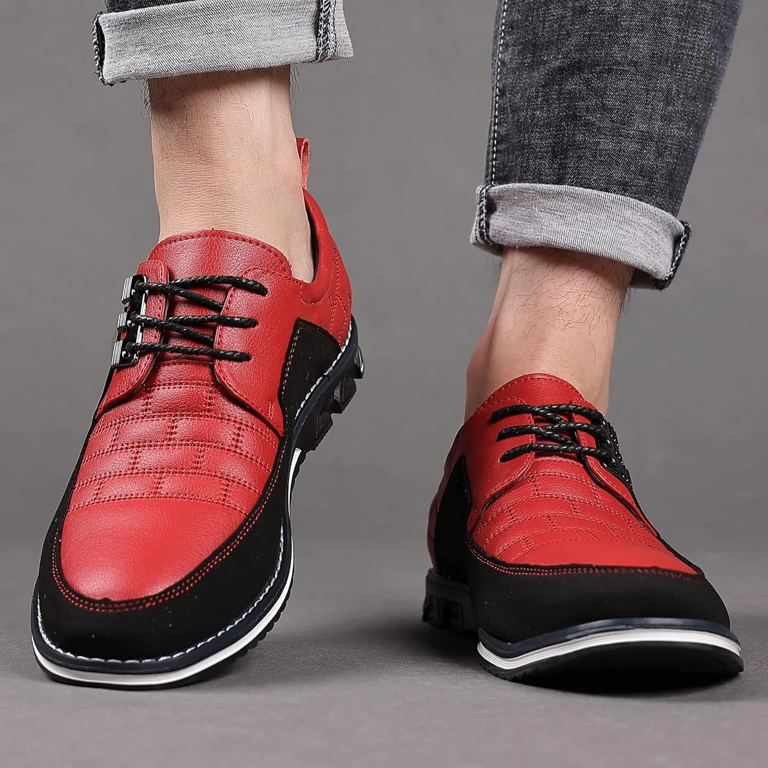 COSIDRAM Men Casual Shoes Fashion Business Luxury Dress Shoes Office Loafers Flats Sneakers for Male