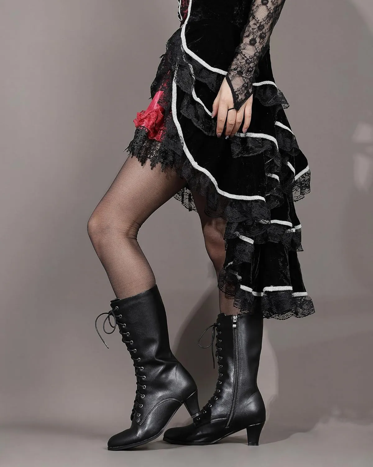 Cozivwaiy womens Victorian Boots