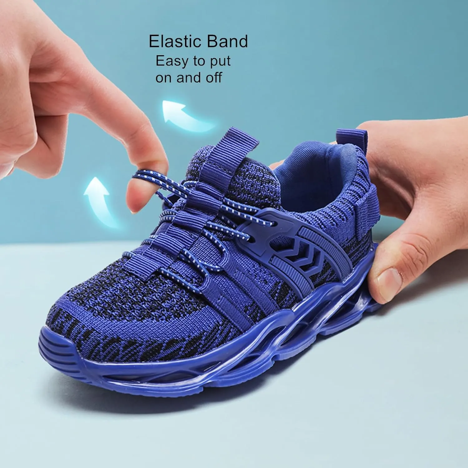 DADAWEN Boys Girls Sneakers Kids Lightweight Breathable Tennis Athletic Running Shoes for Toddler/Little Kid/Big Kid