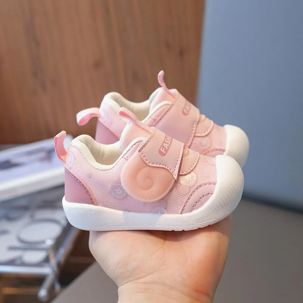 DEEKEY Toddler Boys Girls Tennis Barefoot Shoes Preschool Non Slip Lightweight Breathable First Walking Shoes Running Outdoor Shoes