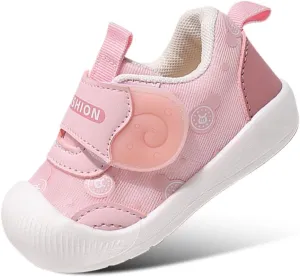 DEEKEY Toddler Boys Girls Tennis Barefoot Shoes Preschool Non Slip Lightweight Breathable First Walking Shoes Running Outdoor Shoes