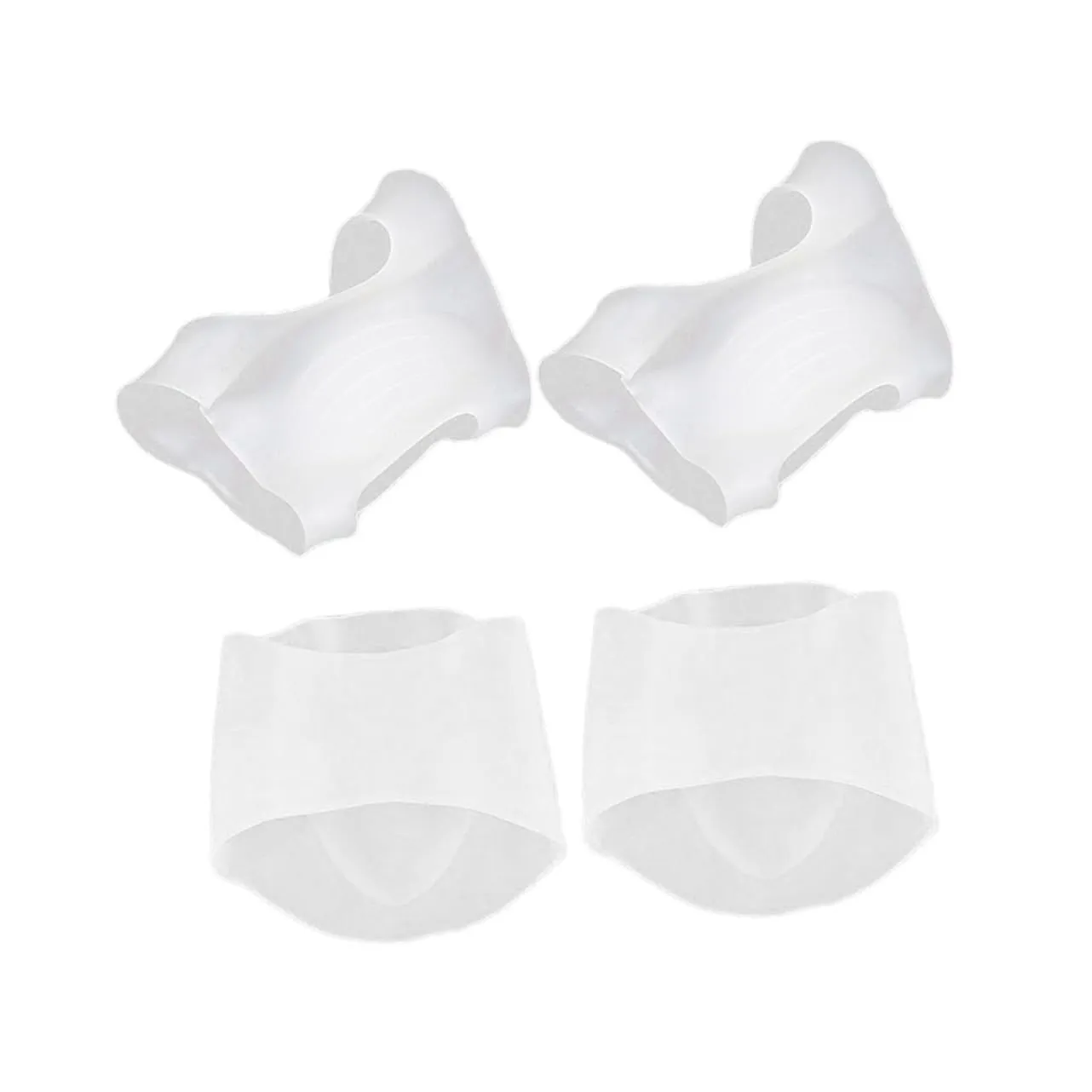 Didiseaon 2 Pairs Arch Support Insoles Compression Wrap Orthotic Cushion Foot Corrector Socks