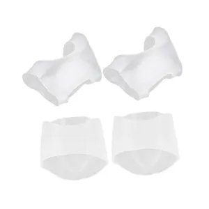 Didiseaon 2 Pairs Arch Support Insoles Compression Wrap Orthotic Cushion Foot Corrector Socks