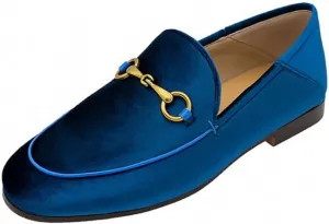 Divanne Loafers for Women, Womens Loafer Flats Gold Chain Penny Loafers Slip On Fur Loafer Mules