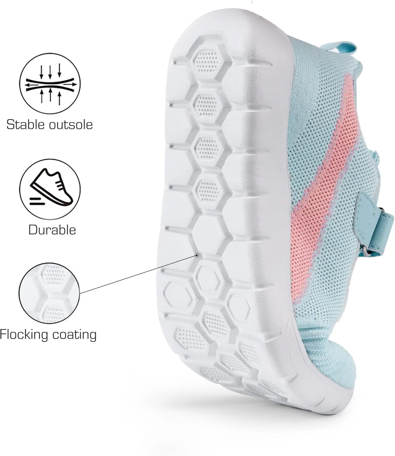 DREAM PAIRS Boys Girls Shoes Kids Tennis EZ-Ons MagicZips Athletic Running Walking Barefoot Zero Drop Sneakers