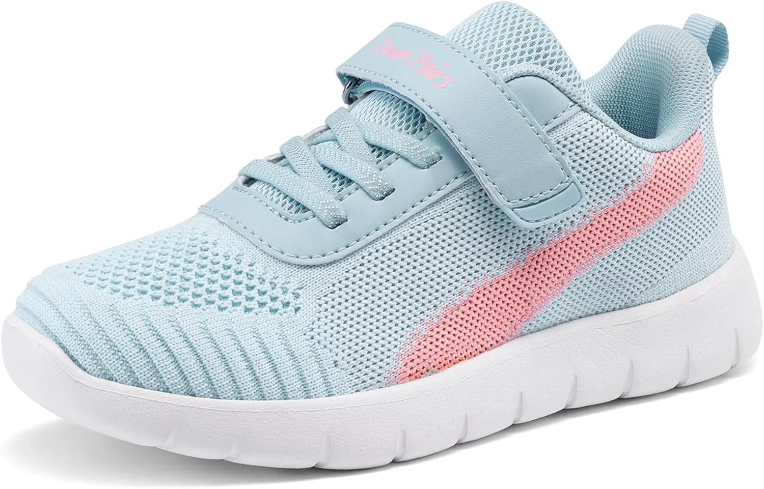 DREAM PAIRS Boys Girls Shoes Kids Tennis EZ-Ons MagicZips Athletic Running Walking Barefoot Zero Drop Sneakers