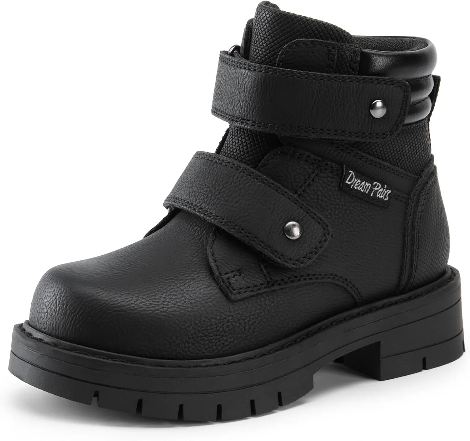 DREAM PAIRS Kids Ankle Boots Boys Girls Fashion Booties with Hook and Loop (Toddler/Little Kid)
