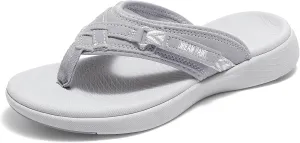 DREAM PAIRS Women's Arch Support Flip Flops Comfortable Thong Sandals