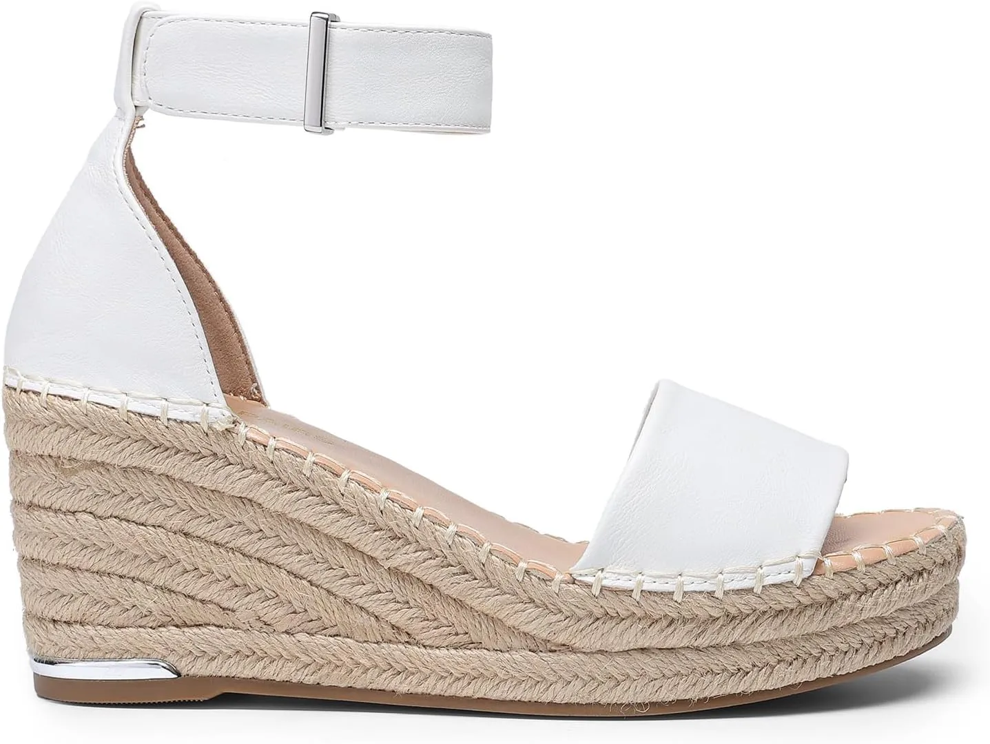 DREAM PAIRS Women's Wedge Sandals Open Toe Espadrilles Sandals Comfortable Dressy Ankle Strap Platform Sandals Suitable for Work Beach Summer Shoes