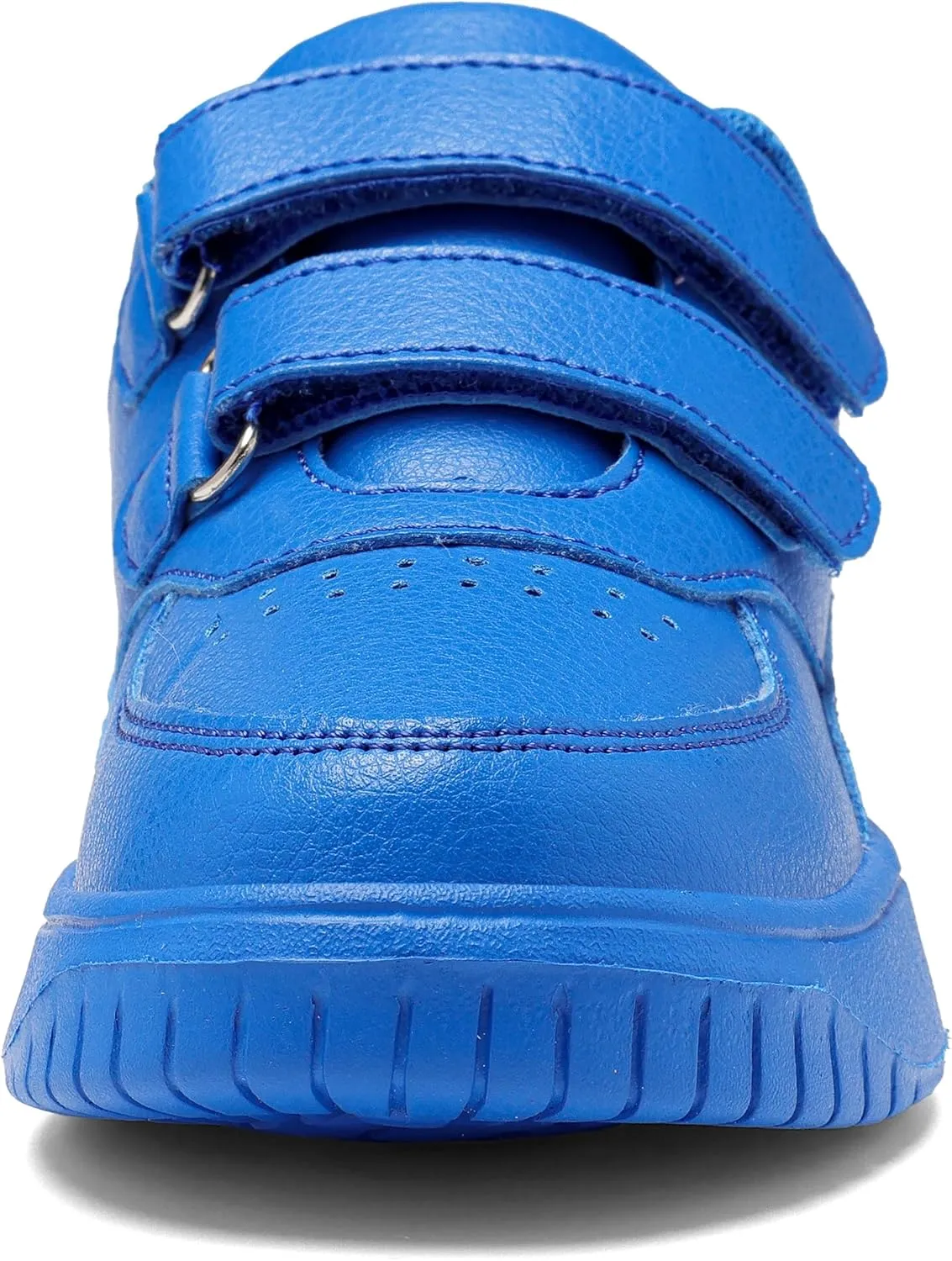DSWED Unisex-Child Leather Lightweight Breathable Knit Athletic Running Sneakers for Kids Shoes for Boys Girls